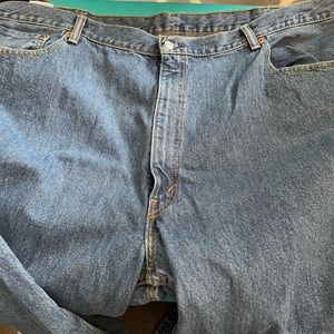 Levi Strauss & CO 550 Blue Jeans Size 48x29 Gently Worn